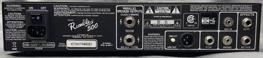 Fender - Rumble 500 Head - Rumble Series 500 Watt Bass Head (V3) 2